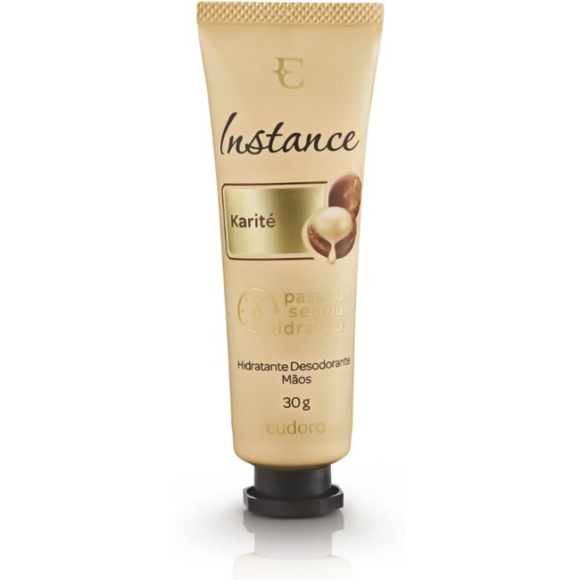 Creme Desodorante Hidratante Mãos Instance Karité 30g