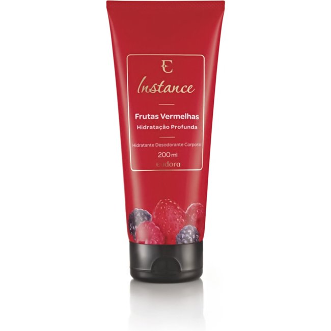 Hidratante Desodorante Corporal Instance Frutas Vermelhas 200ml