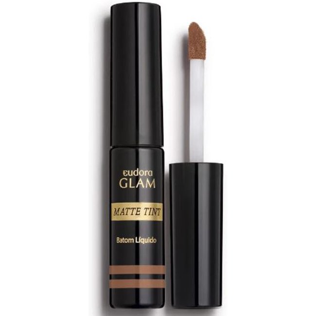 Batom Líquido Glam Matte Tint Nude Clássico 4ml