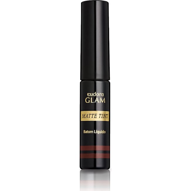 Batom Líquido Glam Matte Tint Castanho Imponente 4ml