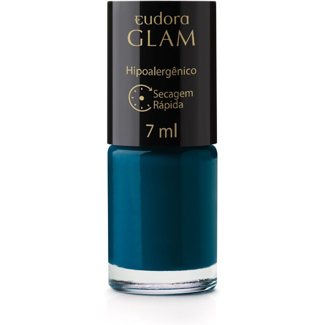 Esmalte Azul Carbono Glam 7ml