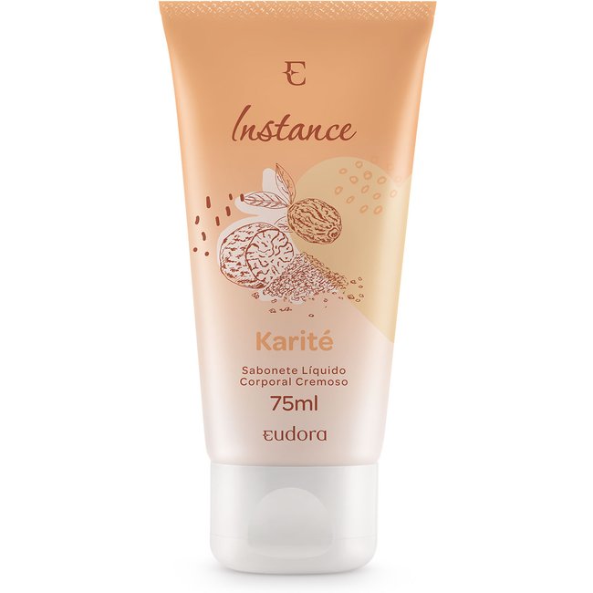 Sabonete Líquido Corporal Cremoso Instance Karité 75ml