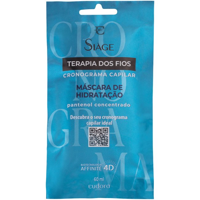 Máscara De Hidratação Siàge Terapia dos Fios Cronograma Capilar 60ml