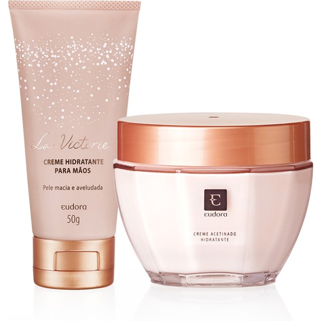 Kit La Victorie Hidratante Mãos + Creme Acetinado