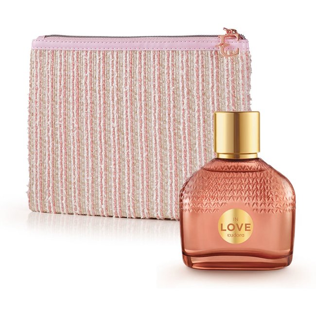 Kit In Love Colônia Desodorante + Nécessaire
