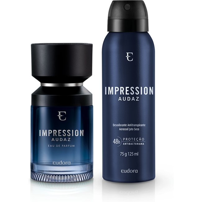 Kit Impression Audaz Eau de Parfum + Desodorante Aerossol