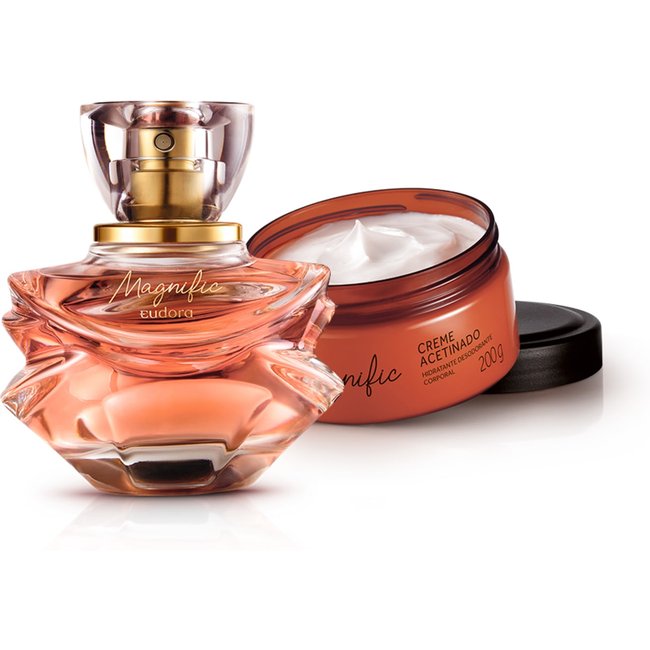 Combo Magnific: Eau de Parfum + Creme Acetinado