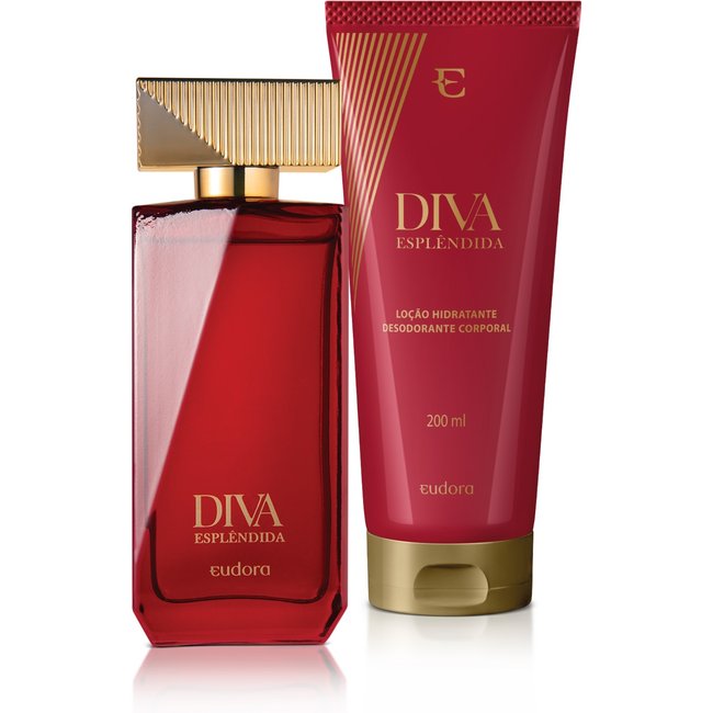 Combo Diva Esplêndida: Desodorante Colônia 100ml + Loção Corporal 200ml