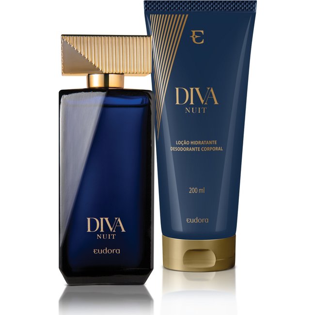 Combo Diva Nuit: Desodorante Colônia 100ml + Loção Corporal 200ml