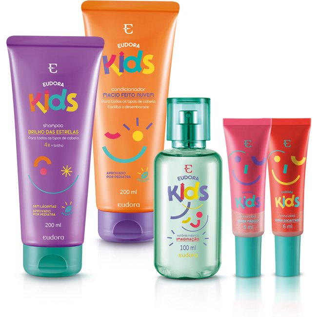 Combo Eudora Kids Imaginação (5 itens)