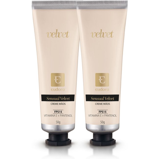 Combo Creme para Mãos Sensual Velvet (2 itens)