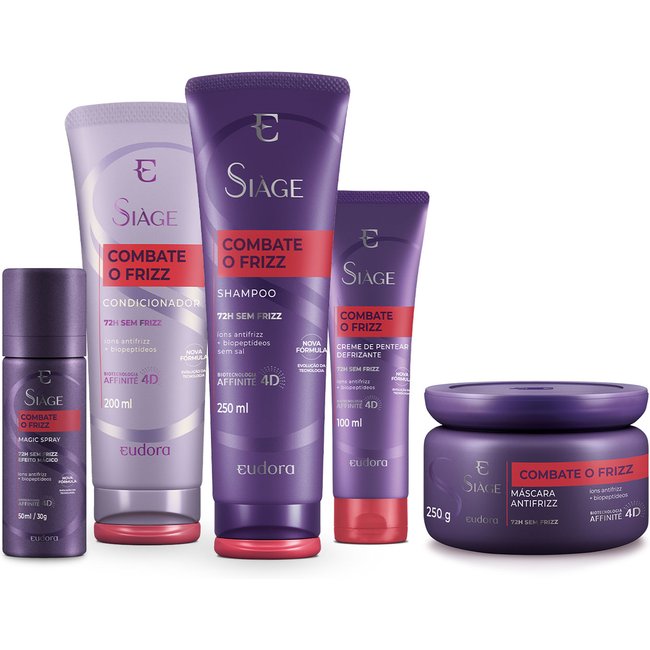 Combo Siàge Combate o Frizz (5 itens)