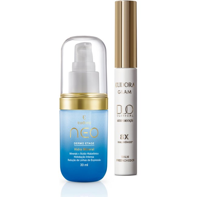 Combo Gel hidratante Neo Dermo Etage Hidra Mineral 30ml + Balm Preenchedor duo clinical 4,5g