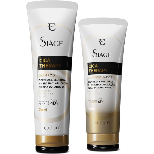 Combo Siàge Cica-Therapy: Shampoo 250ml + Condicionador 200ml