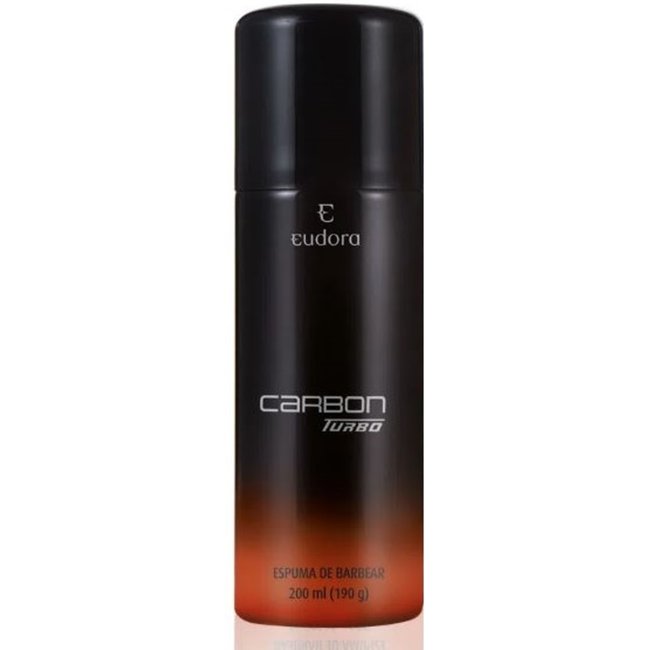 Espuma de Barbear Carbon Turbo 200ml