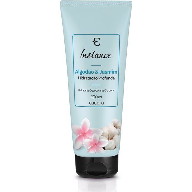 Loção Hidratante Desodorante Corporal Instance Algodão e Jasmim 200ml