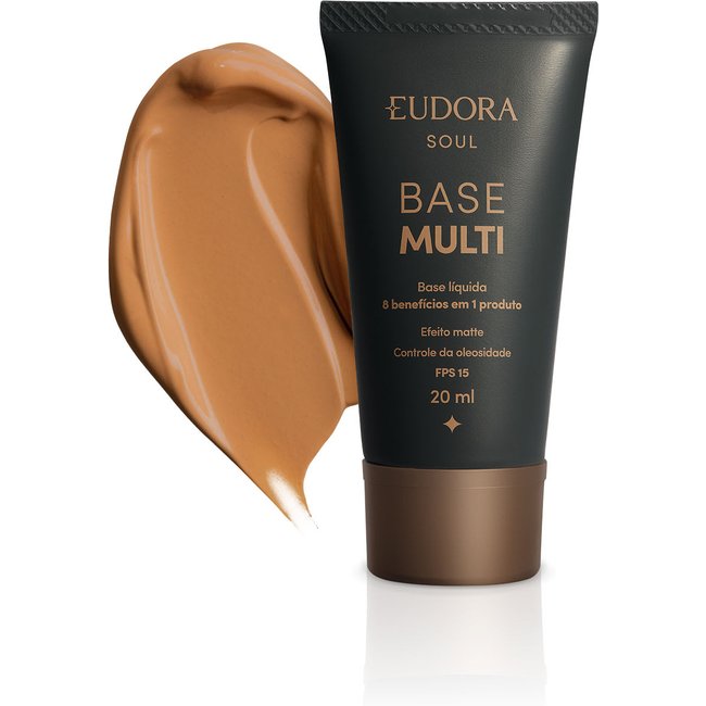 Base Multi 8 em 1 Cor 65 Eudora Soul 20ml