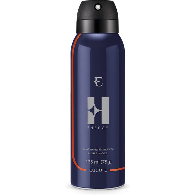 Desodorante Antitranspirante Aerossol H Energy 125ml