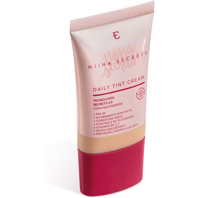 Base Líquida Cor 0 Daily Tint Cream Niina Secrets 25ml
