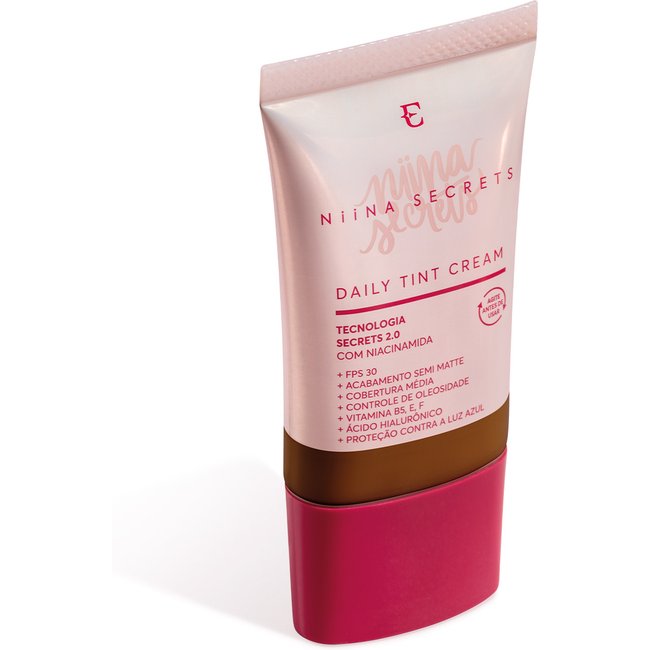 Base Líquida Cor 95 Daily Tint Cream Niina Secrets 25ml