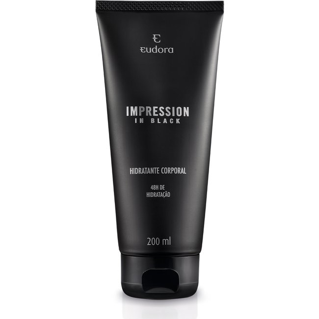 Loção Desodorante Hidratante Corporal Impression In Black 200ml
