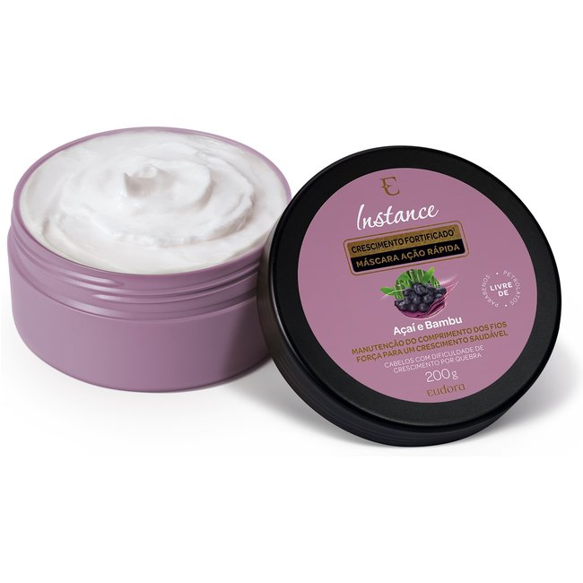 Máscara Capilar Instance Açaí e Bambu 200g