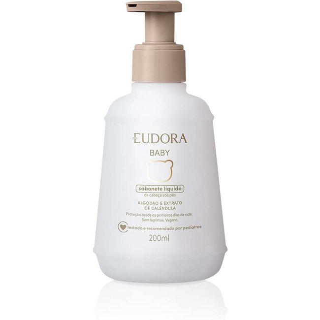 Sabonete Líquido Eudora Baby Cabeça Aos Pés 200ml