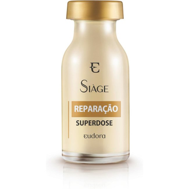 Ampola Capilar Siàge Superdose Reparação Regeneração Pós Química 15ml