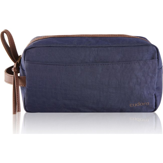 Necessaire Masculina Trip Azul e Marrom
