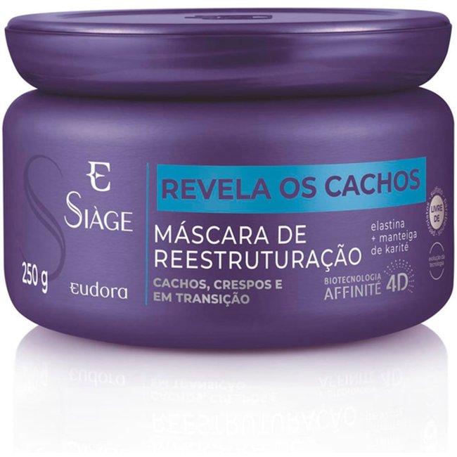 Máscara Capilar Siàge Revela Os Cachos 250g (Nova Versão)
