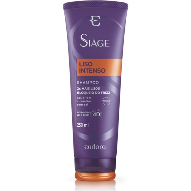 Shampoo Siàge Liso Intenso 250ml (Nova Versão)