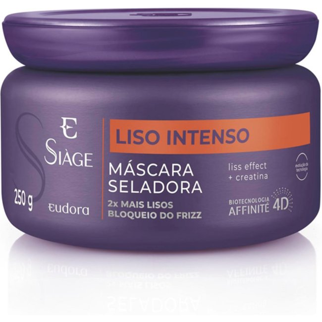 Máscara Capilar Siàge Liso Intenso 250g (Nova Versão)