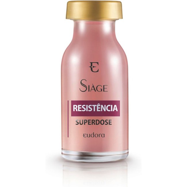 Ampola Capilar Siàge Superdose Resistência Regeneração Pós Química 15ml