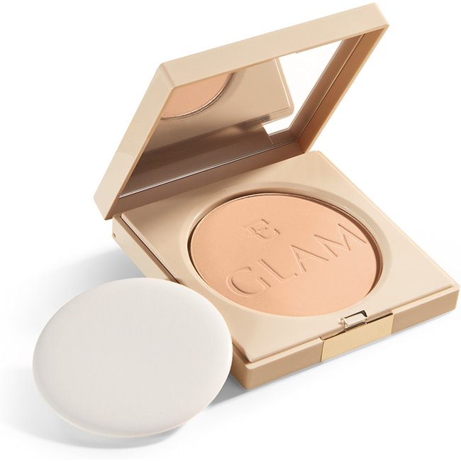 Base Compacta em Pó Glam Vitamina C + B3 FPS 90 Cor 40 7g