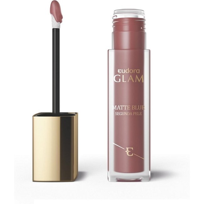 Batom Glam Matte Blur Segunda Pele Avelã Natural 5,5ml