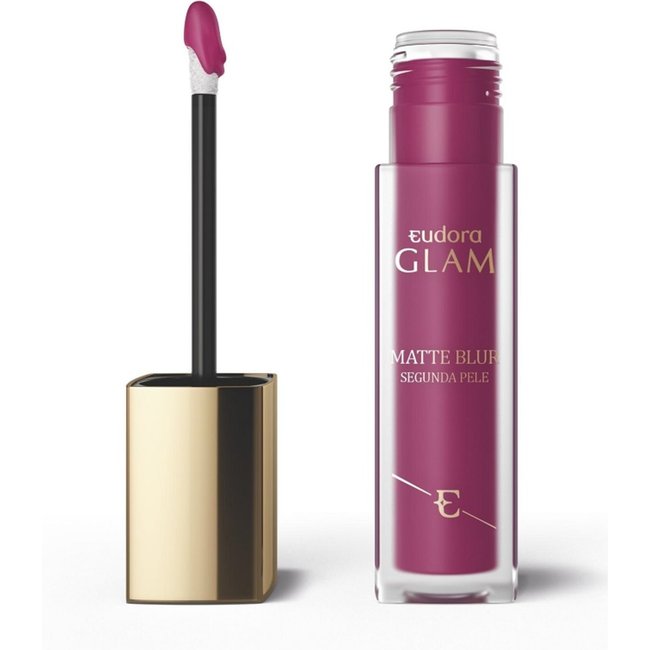 Batom Glam Matte Blur Segunda Pele Magenta Instigante 5,5ml