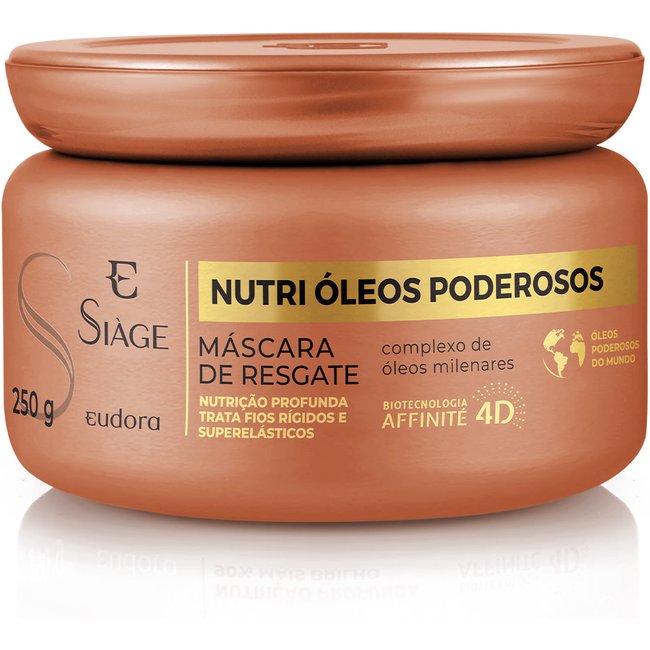 Máscara Capilar Siàge Nutri Óleos Poderosos 250g