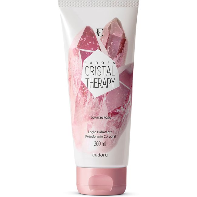 Loção Hidratante Desodorante Corporal Cristal Therapy 200ml