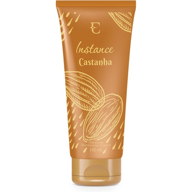 Loção Desodorante Hidratante Corporal Instance Castanha 100ml