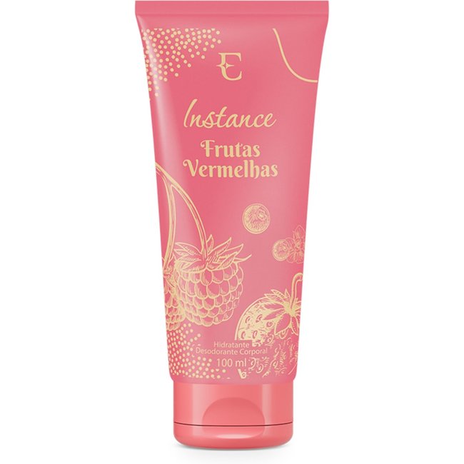 Loção Desodorante Hidratante Corporal Instance Frutas Vermelhas 100ml