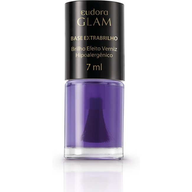 Base Extrabrilho Para Unhas Glam 7ml