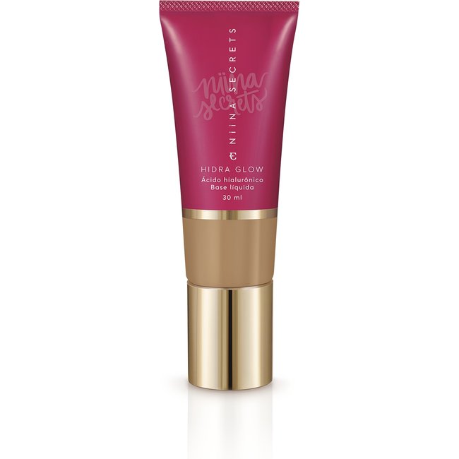 Base Líquida Niina Secrets Hidra Glow Cor 55 30ml