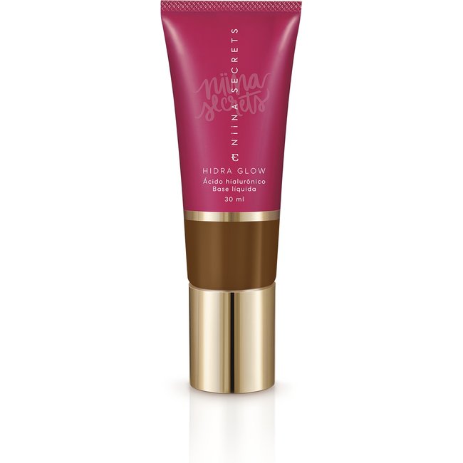 Base Líquida Niina Secrets Hidra Glow Cor 90 30ml