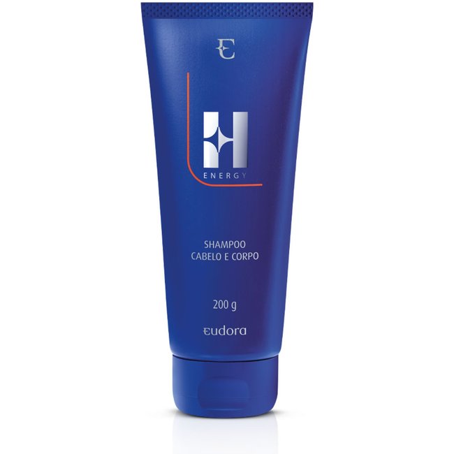 Shampoo Cabelo e Corpo Eudora H Energy 200g