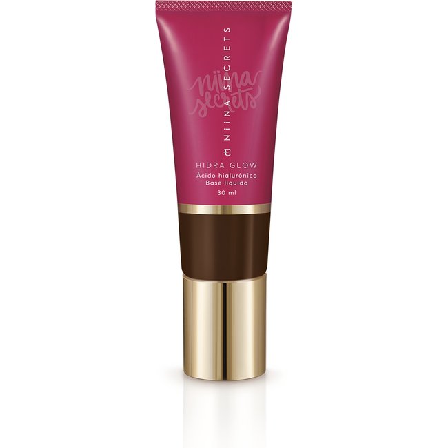 Base Líquida Niina Secrets Hidra Glow Cor 100 30ml