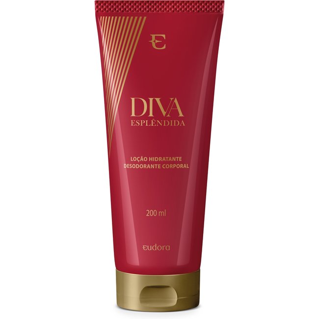 Loção Hidratante Desodorante Colônia Corporal Diva Esplêndida 200ml