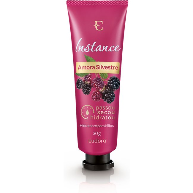 Creme Hidratante Mãos Instance Amora Silvestre 30g