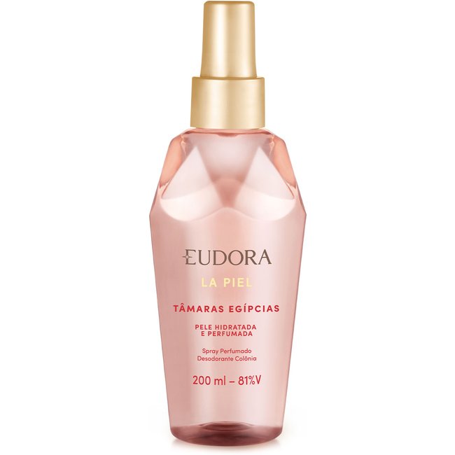 Spray Perfumado Desodorante Colônia La Piel Tâmaras Egípcias 200ml