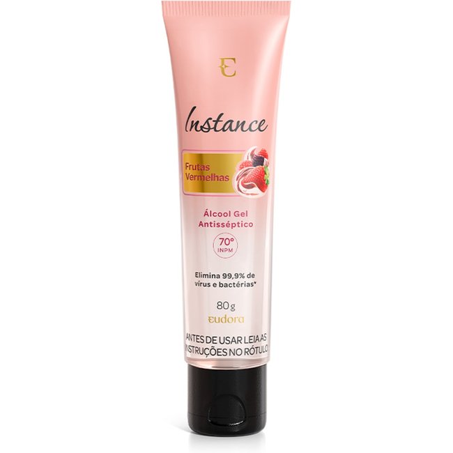 Álcool em Gel Antisséptico Instance Frutas Vermelhas 80g