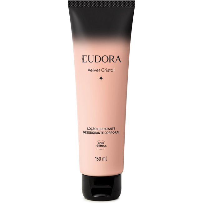 Loção Hidratante Desodorante Corporal Eudora Velvet Cristal 150ml